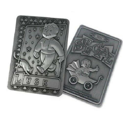 Fallout Metal Card: Perk - Luck
