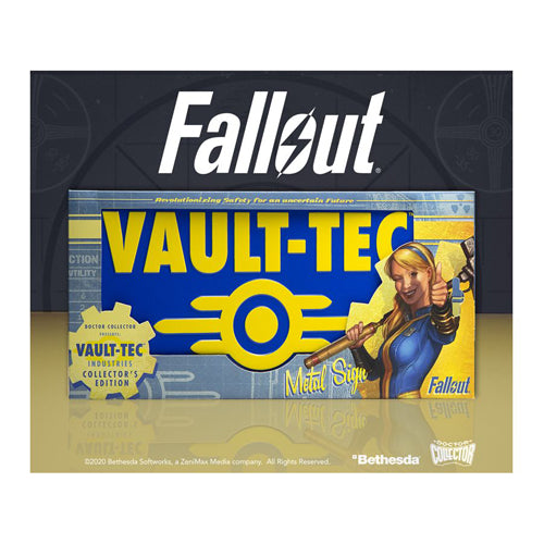 Fallout: Vault-Tec Metal Sign (Collectors Edition) Metal Sign