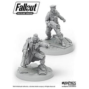 Fallout Wasteland Warfare Brotherhood of Steel Elder Maxon & Capt Kells