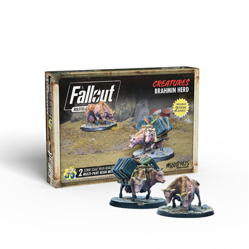 Fallout Wasteland Warfare Creatures Brahmin Hard
