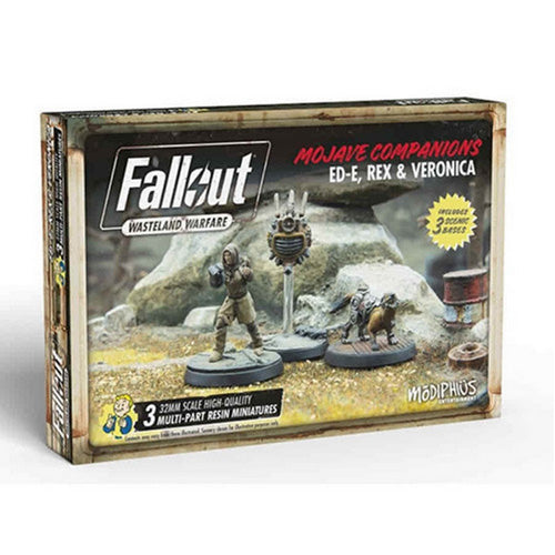 Fallout Wasteland Warfare: Ed-E, Rex and Veronica
