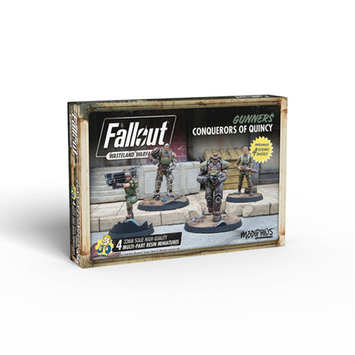 Fallout: Wasteland Warfare Gunners Conquerors Quinc