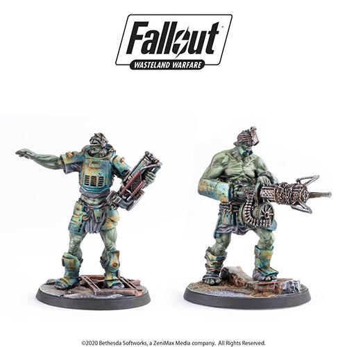 Fallout Wasteland Warfare Super Mutants Fist & Overlord