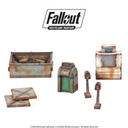 Fallout: Wasteland Warfare Terrain Expansion Boston Street Scatter
