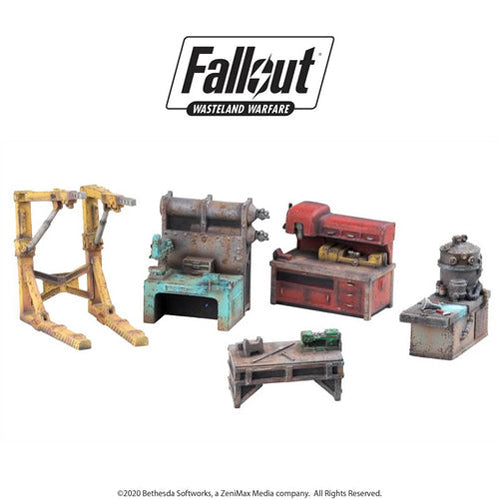 Fallout: Wasteland Warfare Terrain Expansion Work Benches