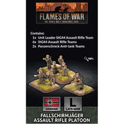 Fallschirmjager Assault Rifle Platoon (x31 figs Plastic)