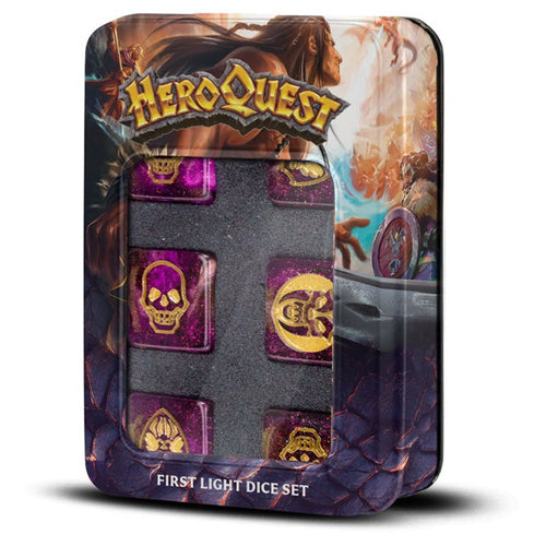 FanRoll: HeroQuest First Light D6 Dice Set