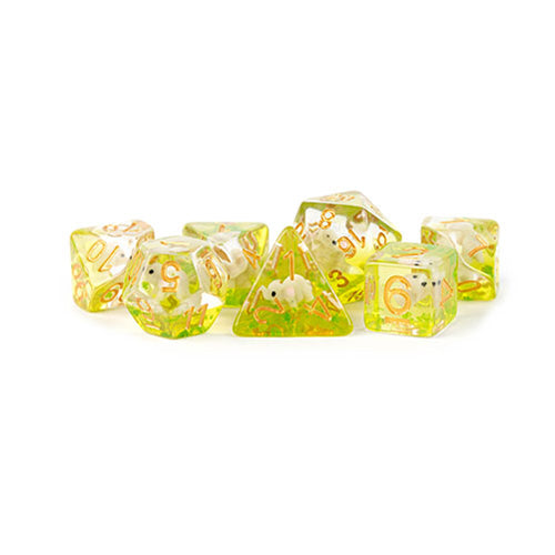 Fanroll - 16mm Resin Poly Dice Set: Elephant Dice