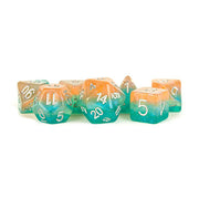 Fanroll - 16mm Resin Poly Dice Set: Layered Stardust Sunset