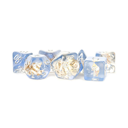 Fanroll - 16mm Resin Polyhedral Dice Set: Sea Conch