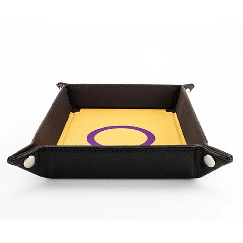 Fanroll - Pride Fold Up Velvet Dice Tray - Intersex