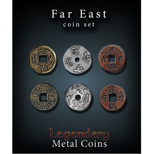 Far East Coin Set Legendary Metal Coins