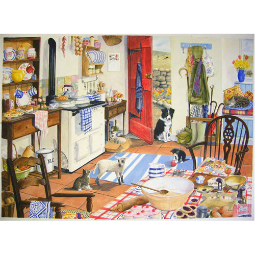 Farmhouse Kitchen 1000 Piece Puzzle