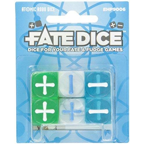 Fate Dice: Atomic Robo Dice