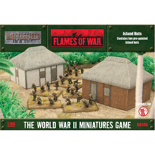 Features: Island Huts (x2)