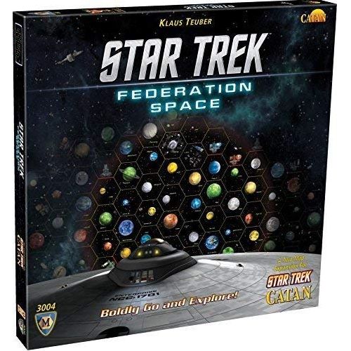 Federation Space Map: Star Trek Catan