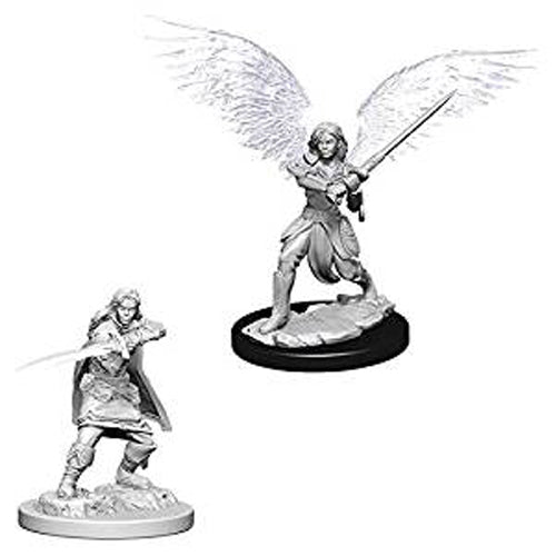 Female Aasimar Fighter: D&D Nolzur's Marvelous Unpainted Miniatures (Wave 4)