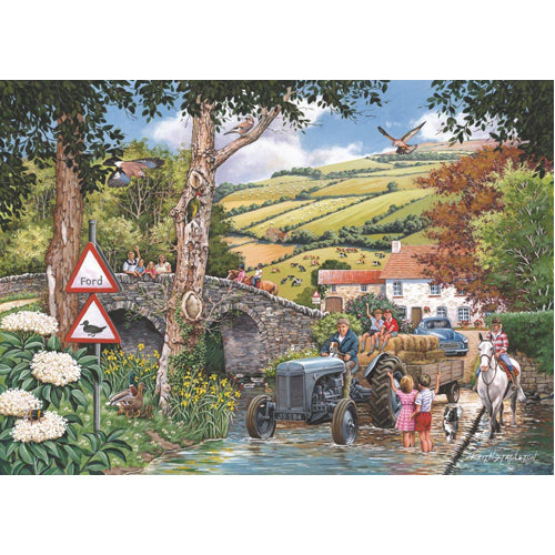 Fergie At The Ford 1000 Piece Puzzle