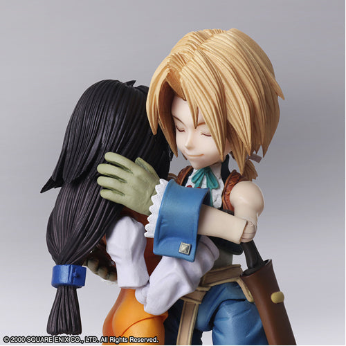 Final Fantasy Ix Bring Arts - Zidane Tribal & Garnet Til Alexandros 17Th Set