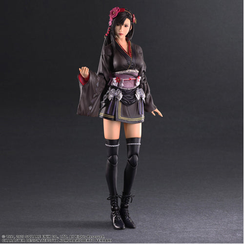 Final Fantasy Vii Remake Play Arts Kai Action Figure- Tifa Lockhart Exotic Dress Ver.