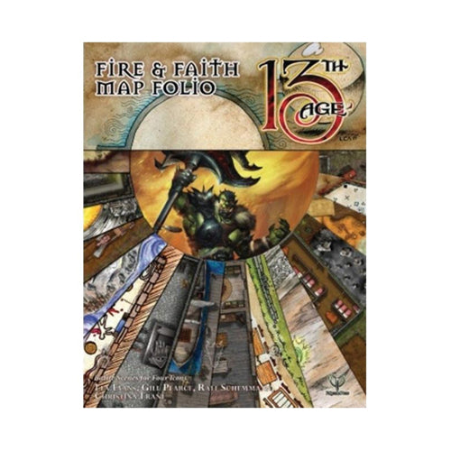 Fire & Faith Map Folio: 13th Age Fantasy