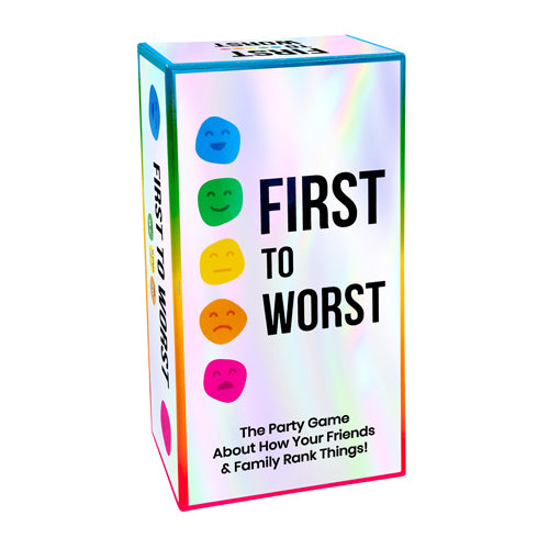 First to Worst (Age: 8+ yrs)