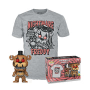 Five Nights at Freddy's POP! & Tee Box Nightmare Freddy(GW) Size L
