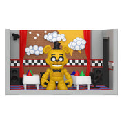 Five Nights at Freddy's Snap Playset & Action Figure Stage w/Freddy (GD) 9 cm