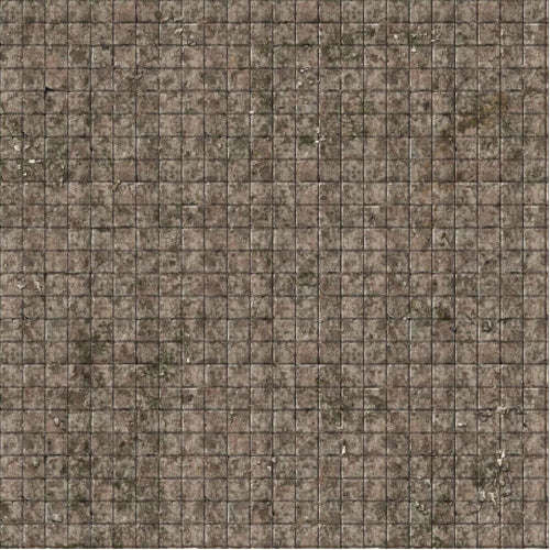 Flagstone Floor Gaming Mat 2x2