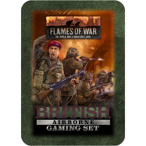Flames Of War: British Airbourne Gaming Set