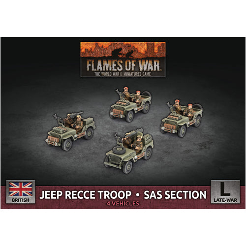 Flames Of War: British Airbourne /Sas Jeeps