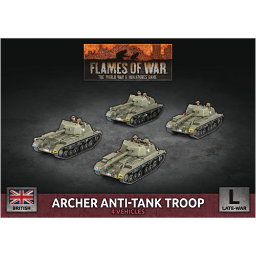 Flames Of War: British Archer Anti-Tank Troop