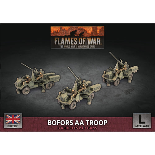 Flames Of War: British Bofors Sp Aa Troop