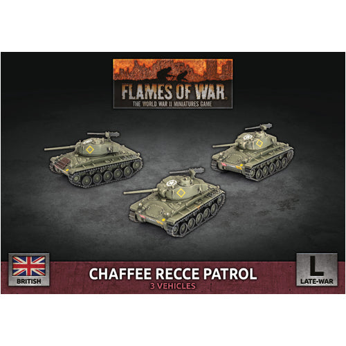 Flames Of War: British Chaffee Recce Patrol