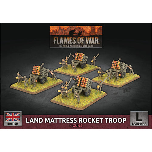 Flames Of War: British Land Mattress Rocket Troop
