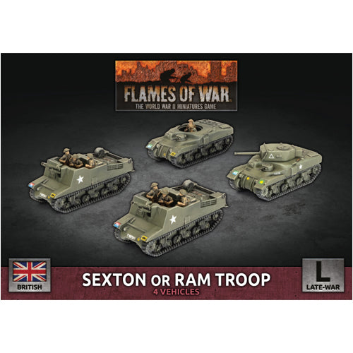 Flames Of War: British Sexton (Kangaroo) Field Troop