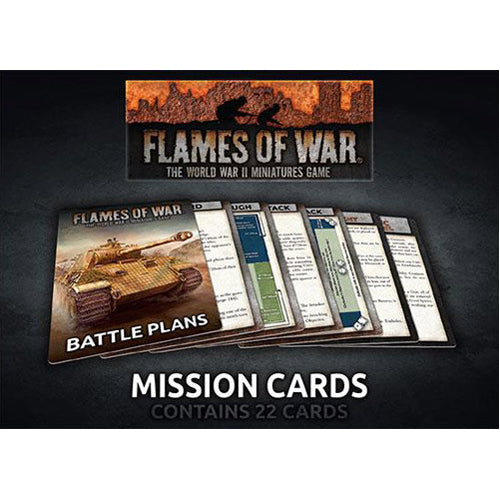 Flames Of War: Mission Cards (22)