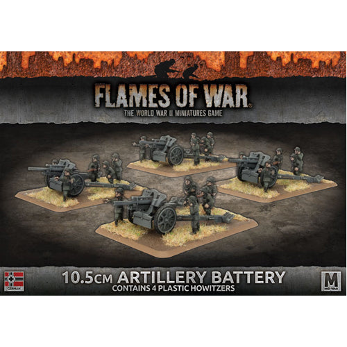 Flames of War: 10.5cm Artillery Battery