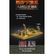 Flames of War: 12cm SS Mortar Platoon (x4 Plastic)