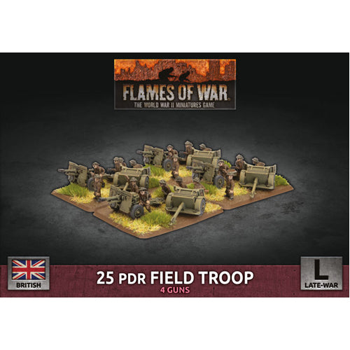 Flames of War - 25 PDR Field Troop