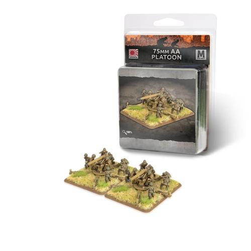 Flames of War: 75mm Heavy Anti-aircraft Platoon (x2)