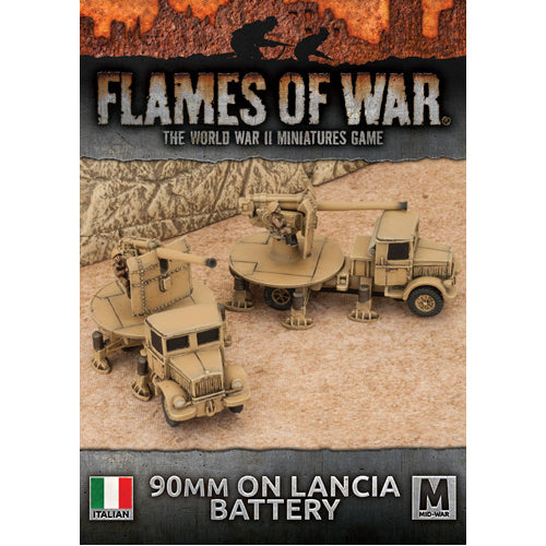 Flames of War: 90mm on Lancia Anti-tank Battery