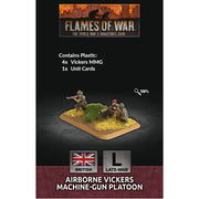 Flames of War: Airborne MMG Platoon (x4 Plastic)