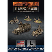 Flames of War: Armored Rifle Company HQ (Plastic)