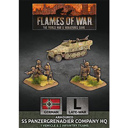 Flames of War - Armoured SS Panzergrenadier Company HQ