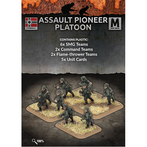 Flames of War: Assault Pioneer Platoon