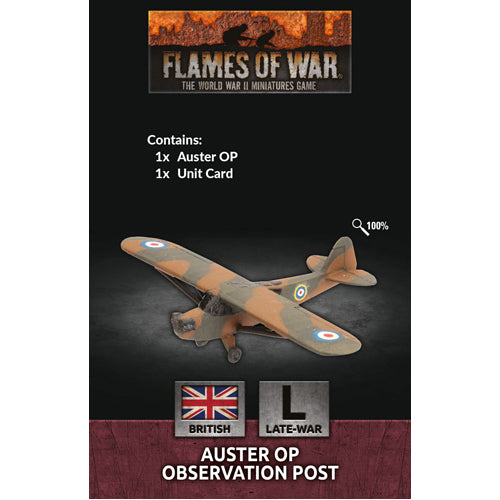 Flames of War: Auster OP Observation Post (x1)