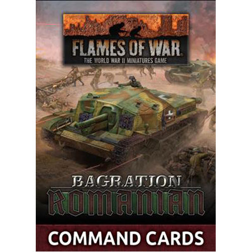 Flames of War: Bagration: Romanian Command Cards