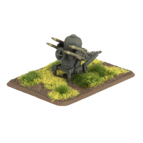 Flames of War: British Rapier Anti-Aircraft Battery (x2)