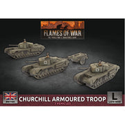 Flames of War: Churchill Armoured Squadron (x3 Plastic)